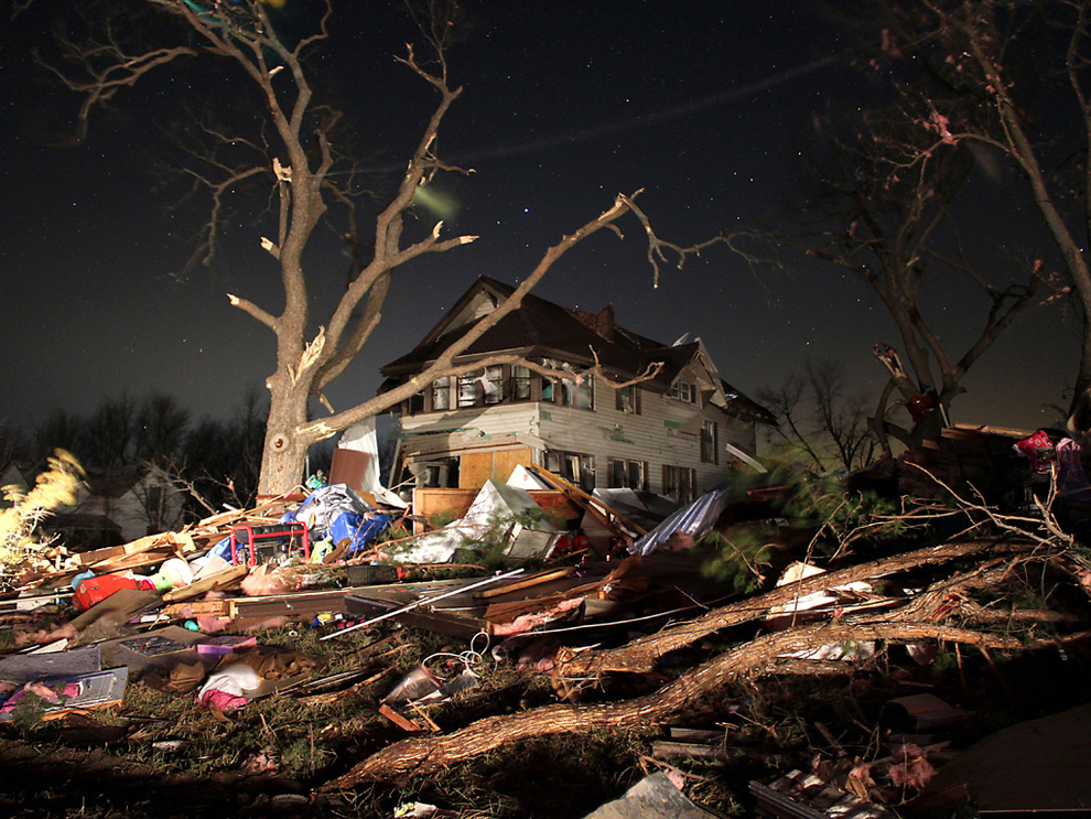 The Harveyville, Kansas, tornado