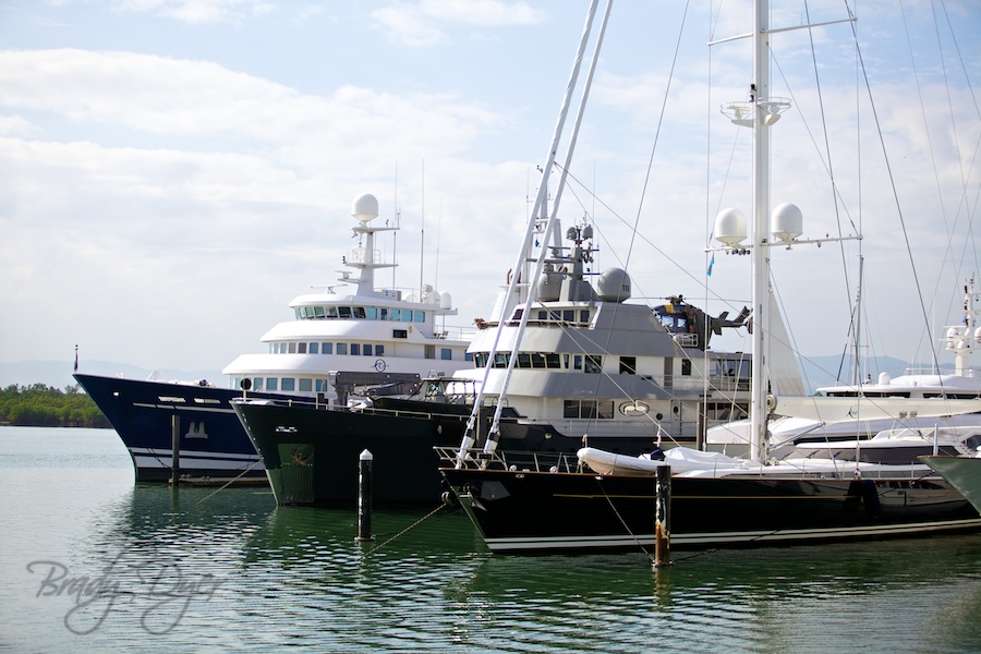 Boats at Denarau Marina