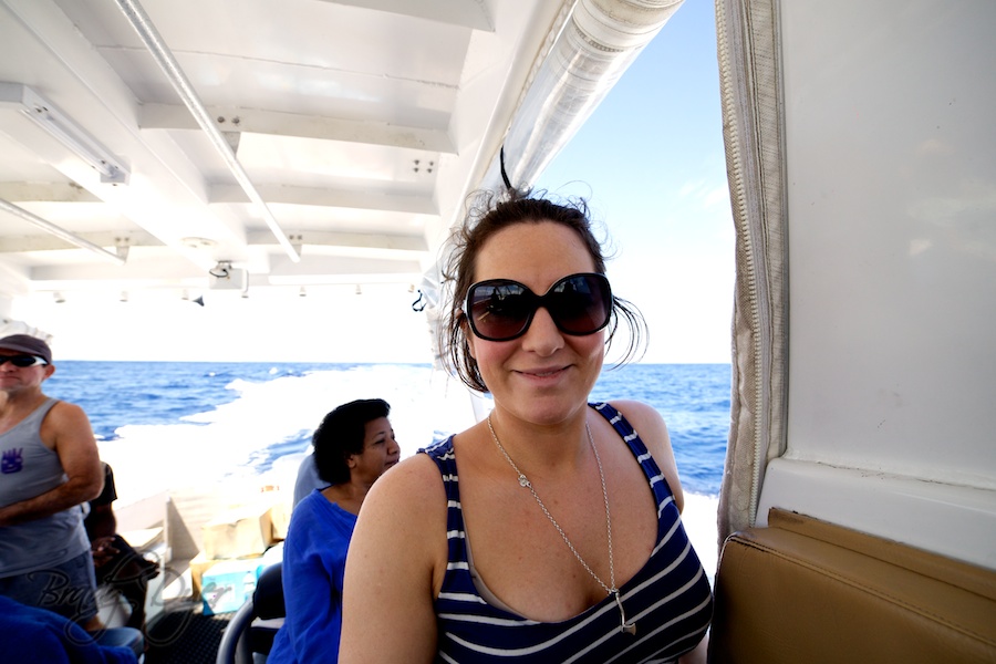 Emma almost at Viwa Island Fiji