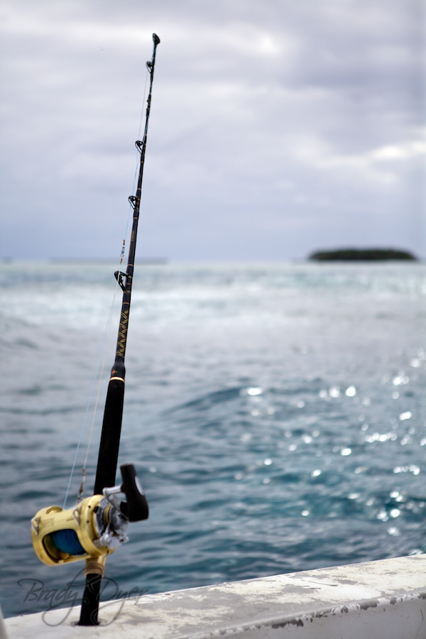 Deep sea fishing at Viwa Island Resort