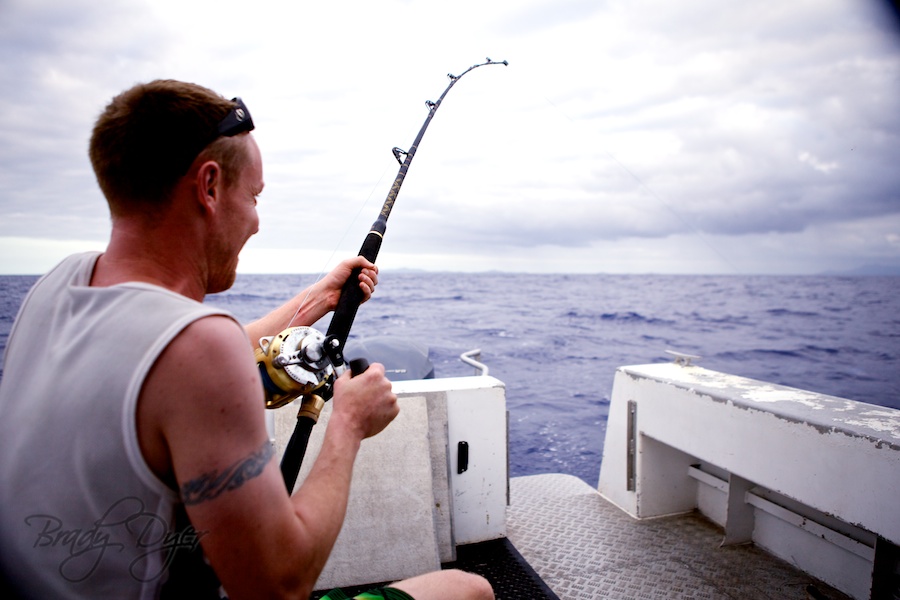 catching mahimahi