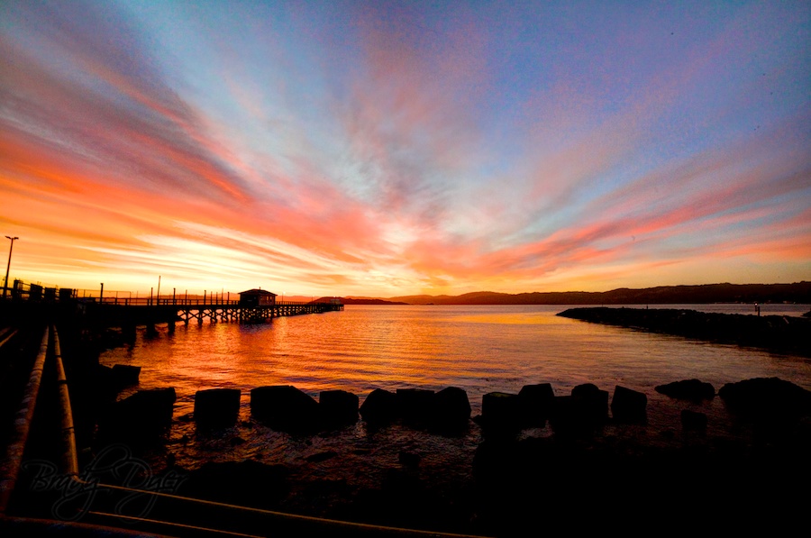 Point Howard Sunset