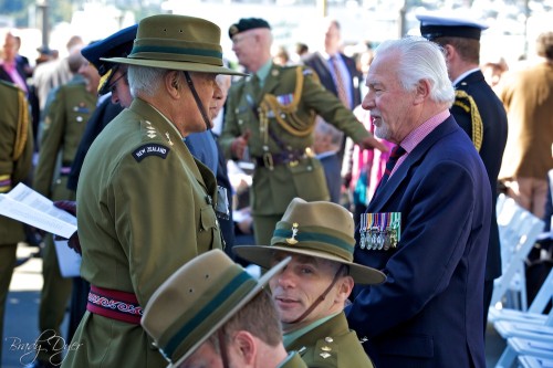 Unveiling and Dedication of the Gilbert Islands Coastwatchers Memorial