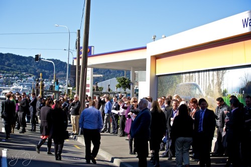 Unveiling and Dedication of the Gilbert Islands Coastwatchers Memorial