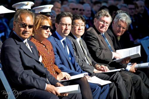 Unveiling and Dedication of the Gilbert Islands Coastwatchers Memorial