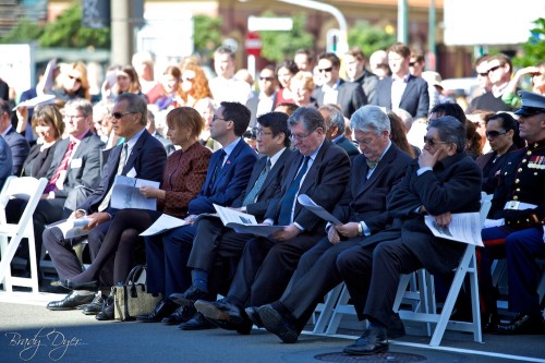 Unveiling and Dedication of the Gilbert Islands Coastwatchers Memorial