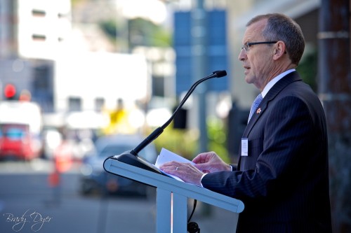 Unveiling and Dedication of the Gilbert Islands Coastwatchers Memorial