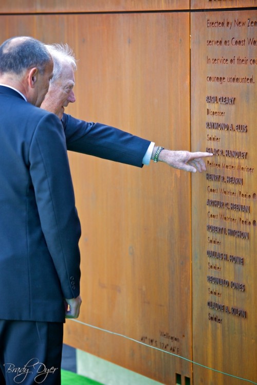 Unveiling and Dedication of the Gilbert Islands Coastwatchers Memorial