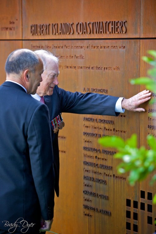 Unveiling and Dedication of the Gilbert Islands Coastwatchers Memorial