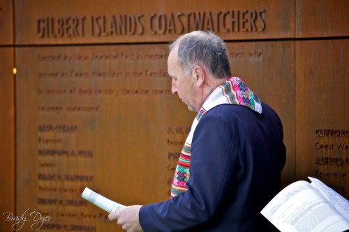 Unveiling and Dedication of the Gilbert Islands Coastwatchers Memorial