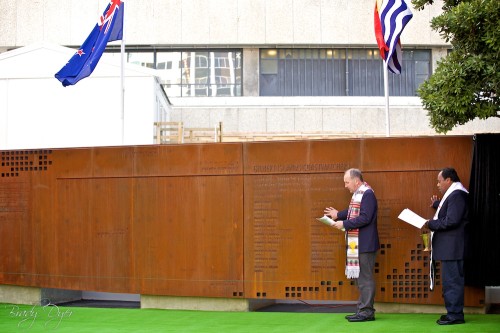 Unveiling and Dedication of the Gilbert Islands Coastwatchers Memorial