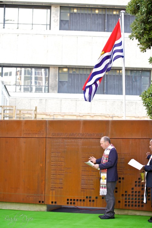 Unveiling and Dedication of the Gilbert Islands Coastwatchers Memorial