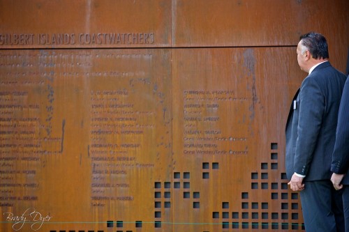 Unveiling and Dedication of the Gilbert Islands Coastwatchers Memorial