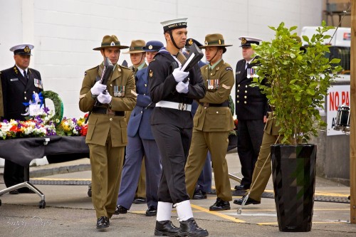 Unveiling and Dedication of the Gilbert Islands Coastwatchers Memorial