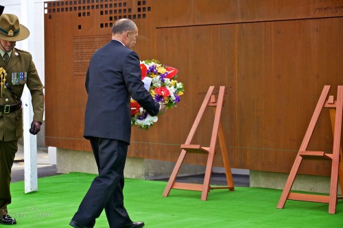 Unveiling and Dedication of the Gilbert Islands Coastwatchers Memorial