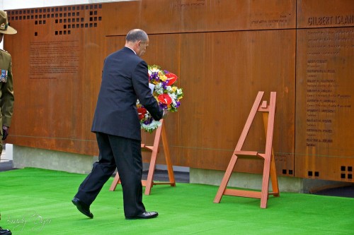 Unveiling and Dedication of the Gilbert Islands Coastwatchers Memorial