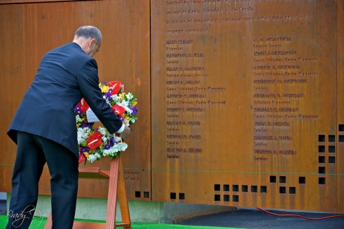 Unveiling and Dedication of the Gilbert Islands Coastwatchers Memorial