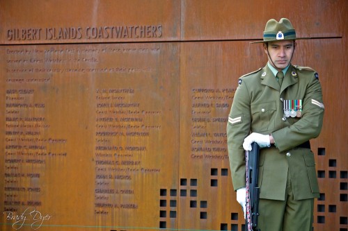 Unveiling and Dedication of the Gilbert Islands Coastwatchers Memorial