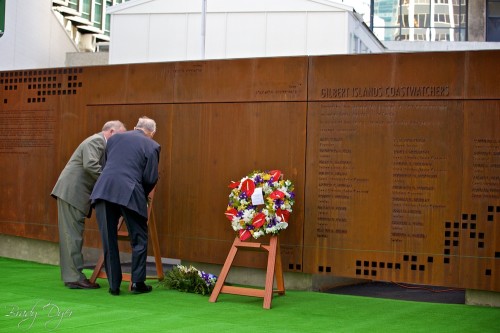 Unveiling and Dedication of the Gilbert Islands Coastwatchers Memorial