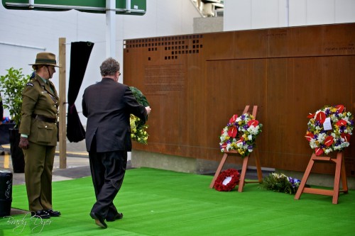 Unveiling and Dedication of the Gilbert Islands Coastwatchers Memorial