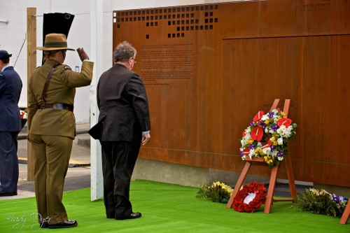 Unveiling and Dedication of the Gilbert Islands Coastwatchers Memorial