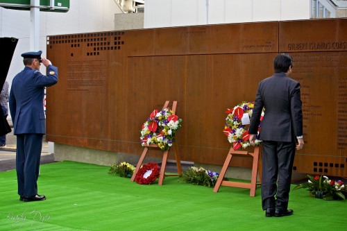 Unveiling and Dedication of the Gilbert Islands Coastwatchers Memorial