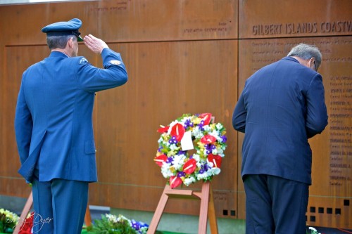 Unveiling and Dedication of the Gilbert Islands Coastwatchers Memorial