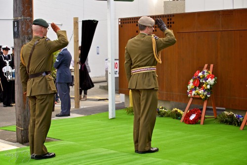 Unveiling and Dedication of the Gilbert Islands Coastwatchers Memorial