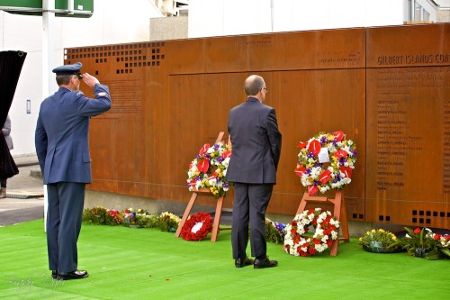 Unveiling and Dedication of the Gilbert Islands Coastwatchers Memorial