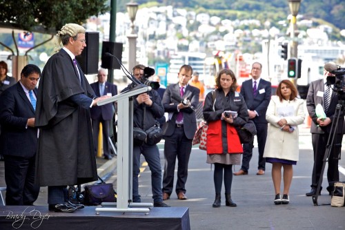 Unveiling and Dedication of the Gilbert Islands Coastwatchers Memorial