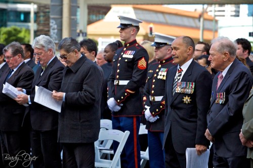 Unveiling and Dedication of the Gilbert Islands Coastwatchers Memorial