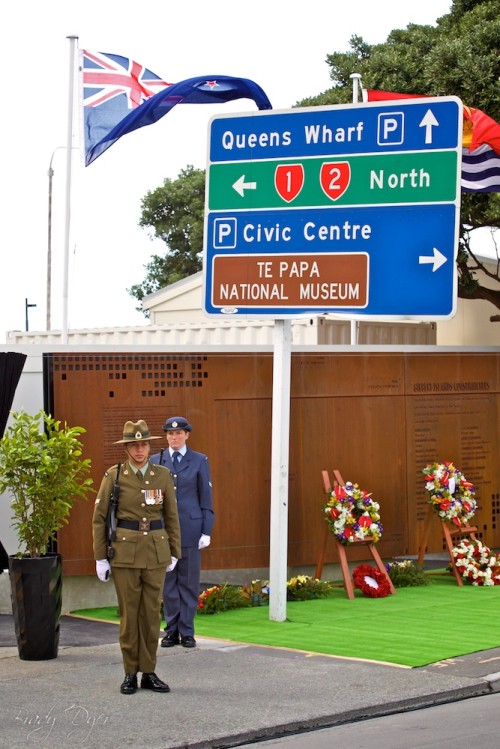 Unveiling and Dedication of the Gilbert Islands Coastwatchers Memorial