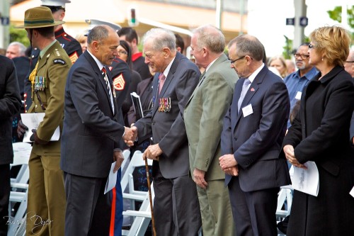 Unveiling and Dedication of the Gilbert Islands Coastwatchers Memorial