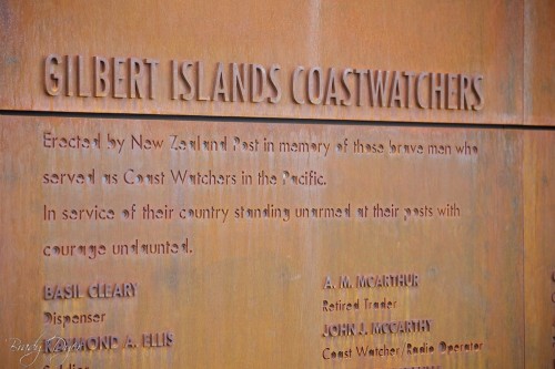 Unveiling and Dedication of the Gilbert Islands Coastwatchers Memorial