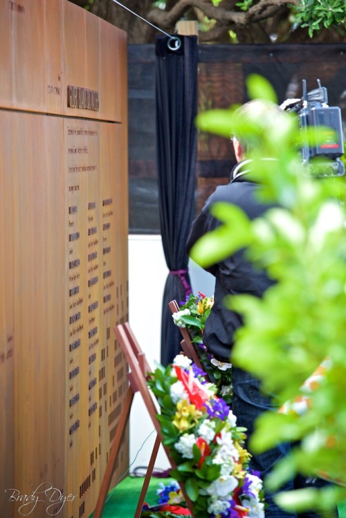 Unveiling and Dedication of the Gilbert Islands Coastwatchers Memorial