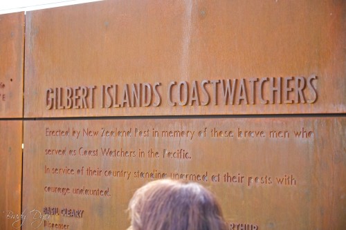 Unveiling and Dedication of the Gilbert Islands Coastwatchers Memorial