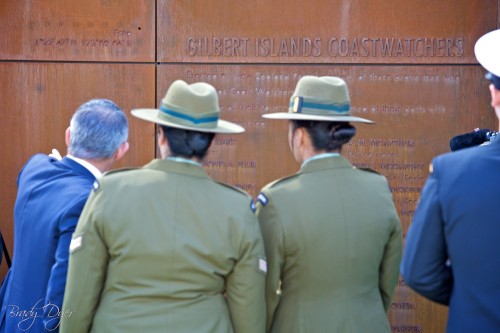 Unveiling and Dedication of the Gilbert Islands Coastwatchers Memorial