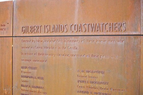 Unveiling and Dedication of the Gilbert Islands Coastwatchers Memorial