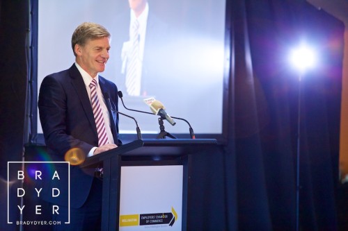 Bill English Lunch Pre-Budget 0158