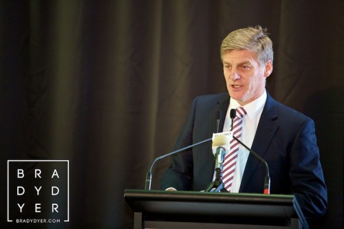 Bill English Lunch Pre-Budget 0179