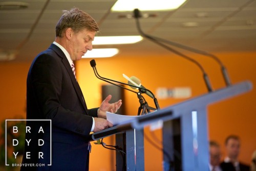 Bill English Lunch Pre-Budget 0191